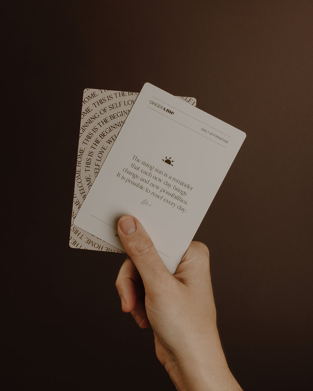 Mindfulness Affirmation Cards