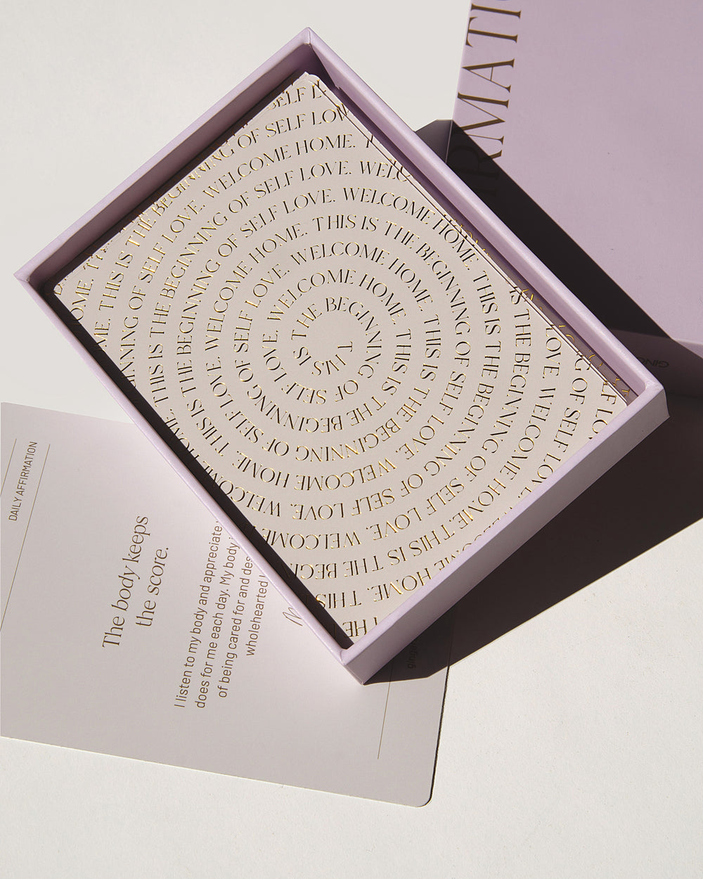 Mindfulness Affirmation Cards