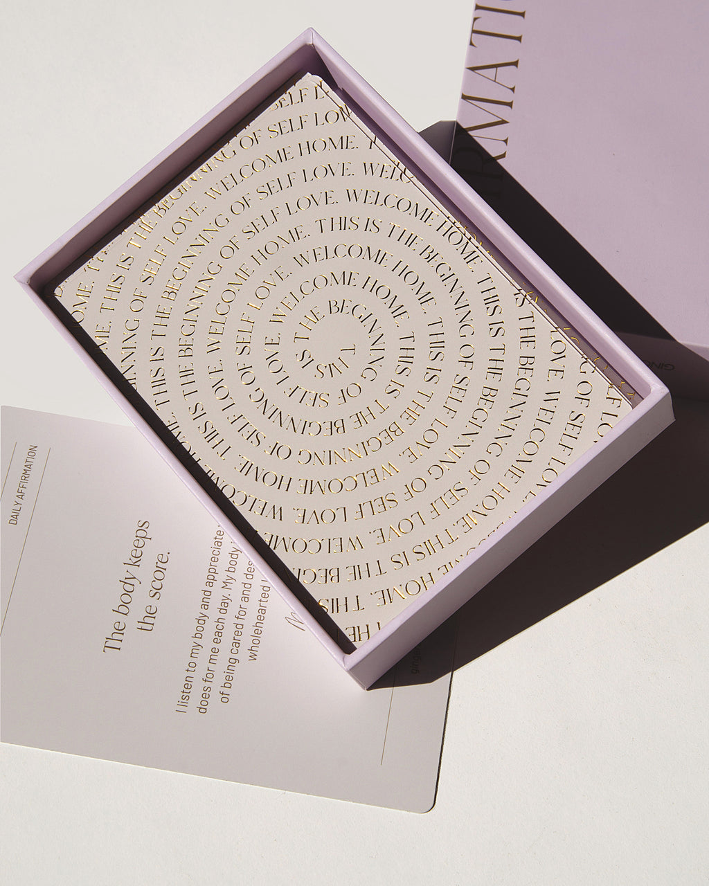 Mindfulness Affirmation Cards