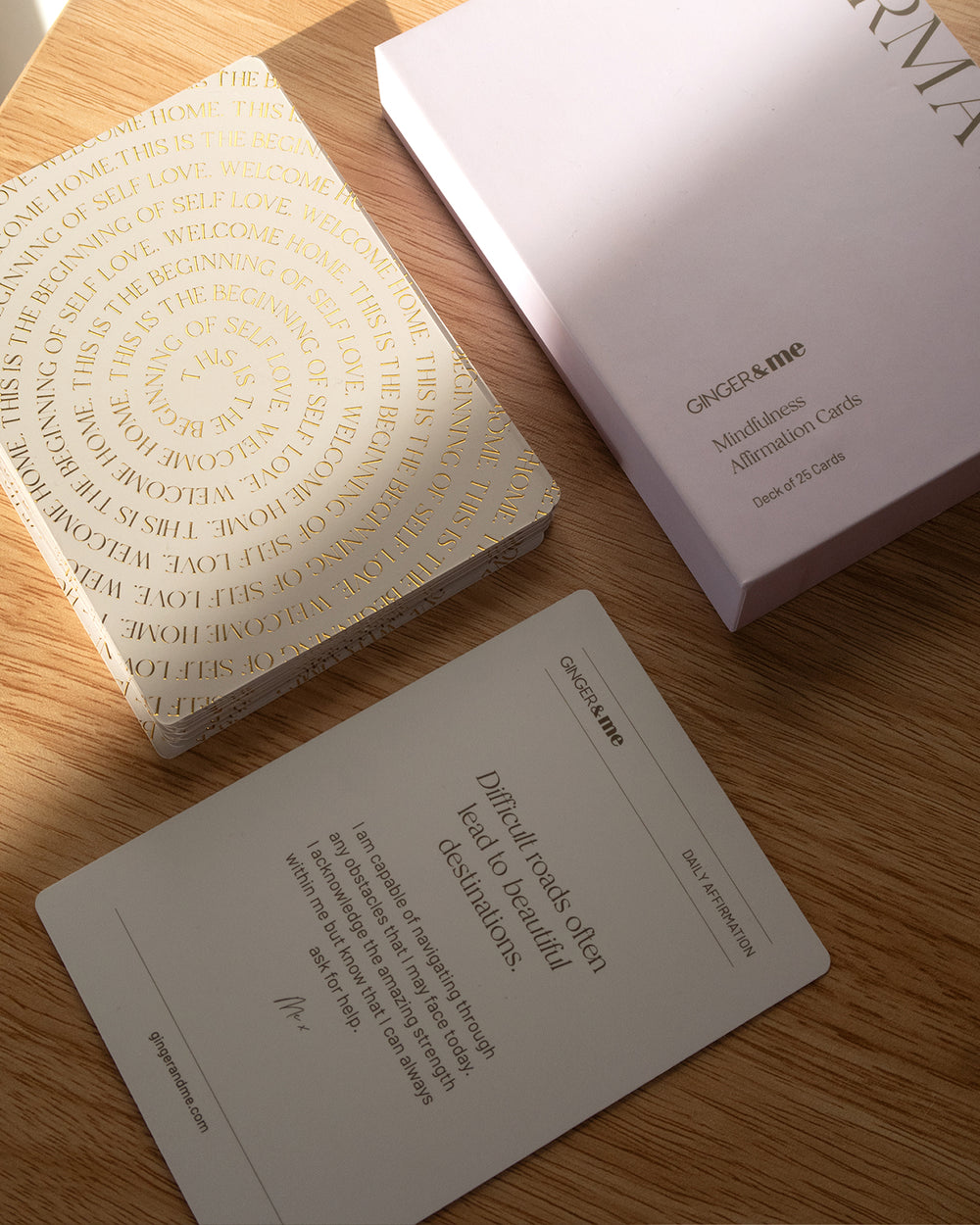 Mindfulness Affirmation Cards