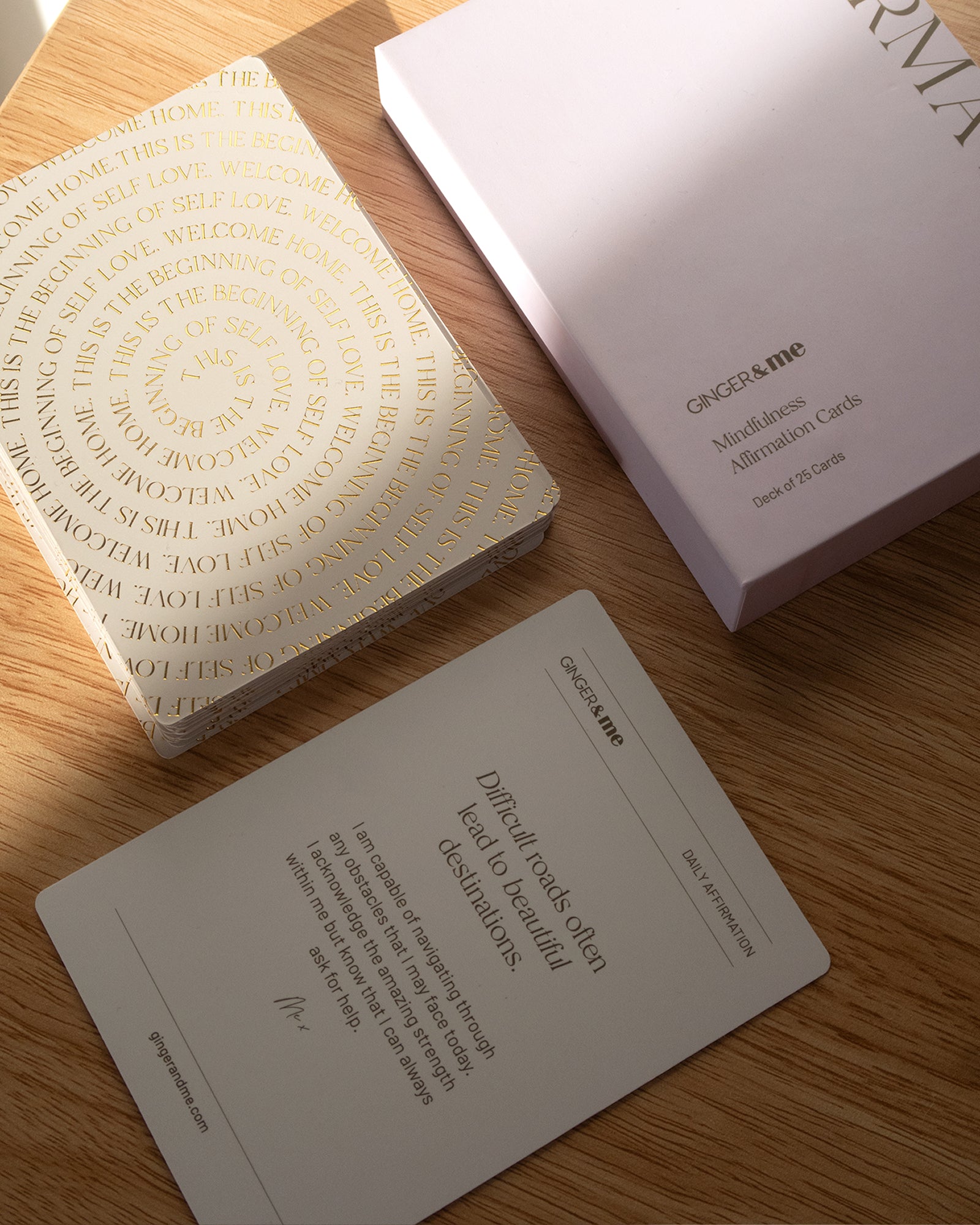 Mindfulness Affirmation Cards