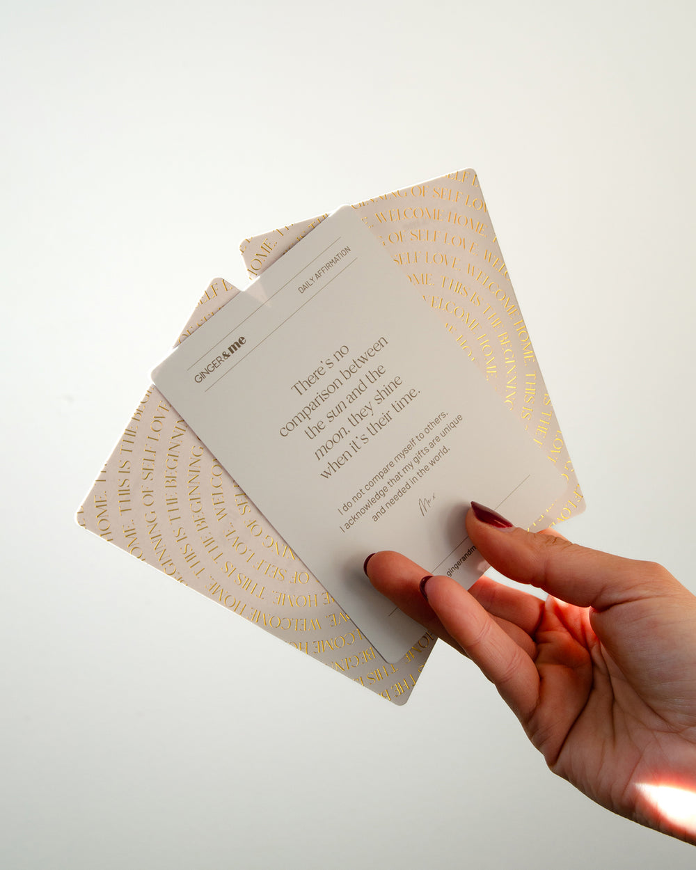 Mindfulness Affirmation Cards