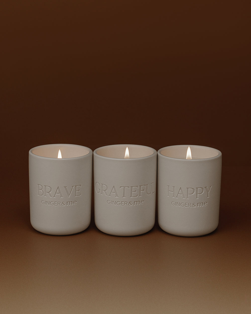 Mindfulness Mini Candle Trio