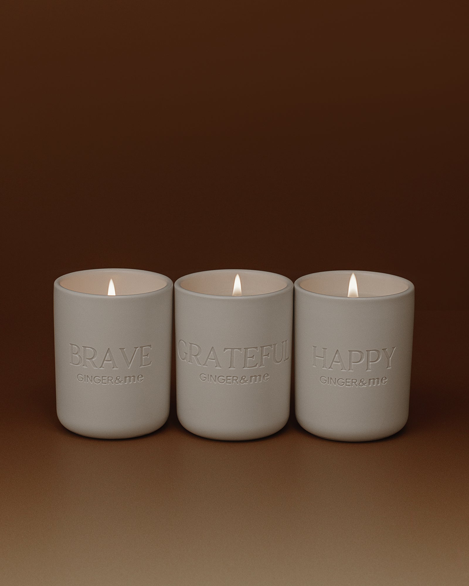 Mindfulness Mini Candle Trio
