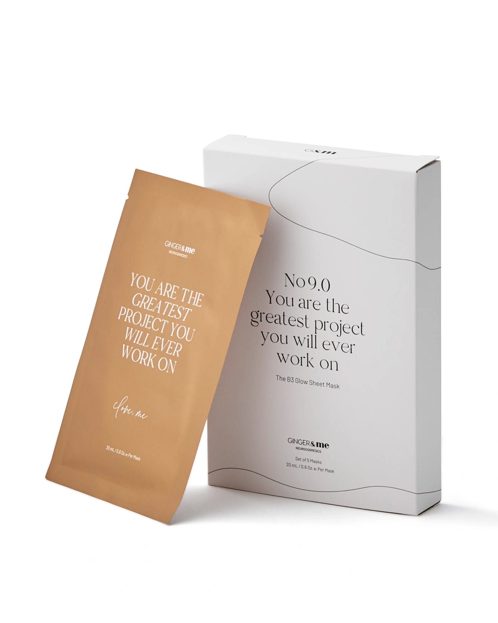 B3 Glow Sheet Masks