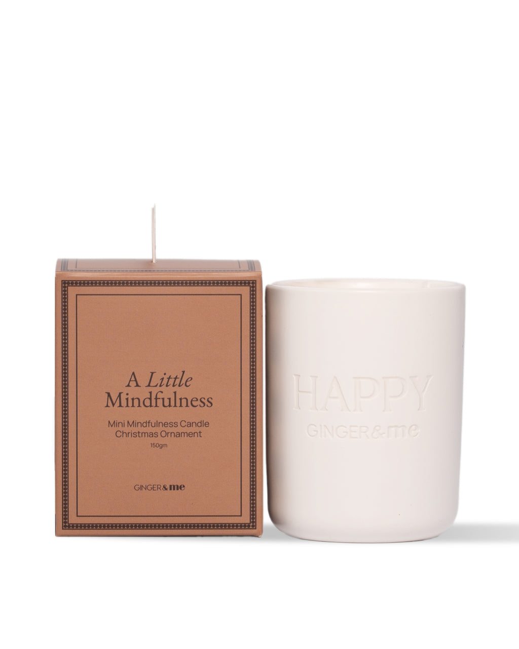 A Little Mindfulness Ornament - Happy